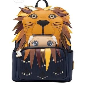 NWT Loungefly Harry Potter Luna Lovegood Lion Head Headdress HTF Rare Ravenclaw